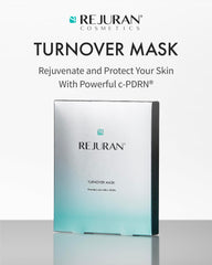 REJURAN Turnover Mask cpdrn deep-repair stimulates collagen for smoother lines.