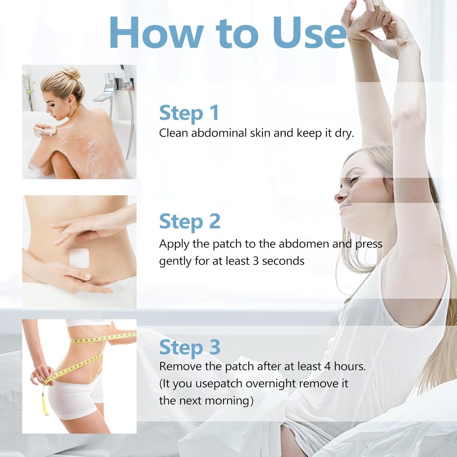 RejuvaCare Ozempatch box with 30 patches for monthly routine.