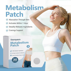 Close-up of RejuvaCare Ozempatch soft fabric for sensitive skin comfort.