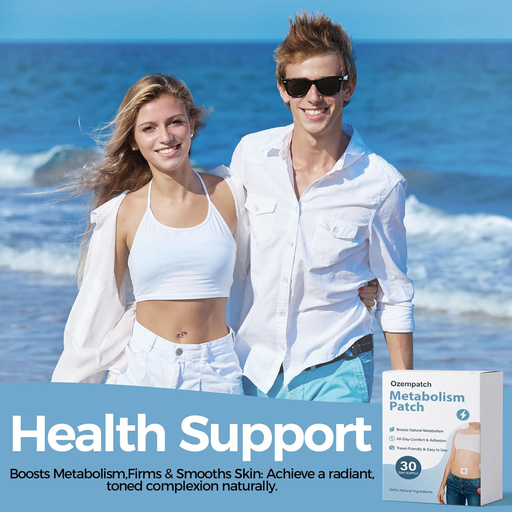 RejuvaCare Ozempatch adhesive stays secure overnight with no residue.