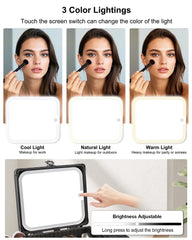 Relavel customizable storage with dividers highlights flexible organization for brushes and cosmetics.
