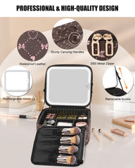 Relavel detachable dividers and EVA partitions for customizable cosmetics organization