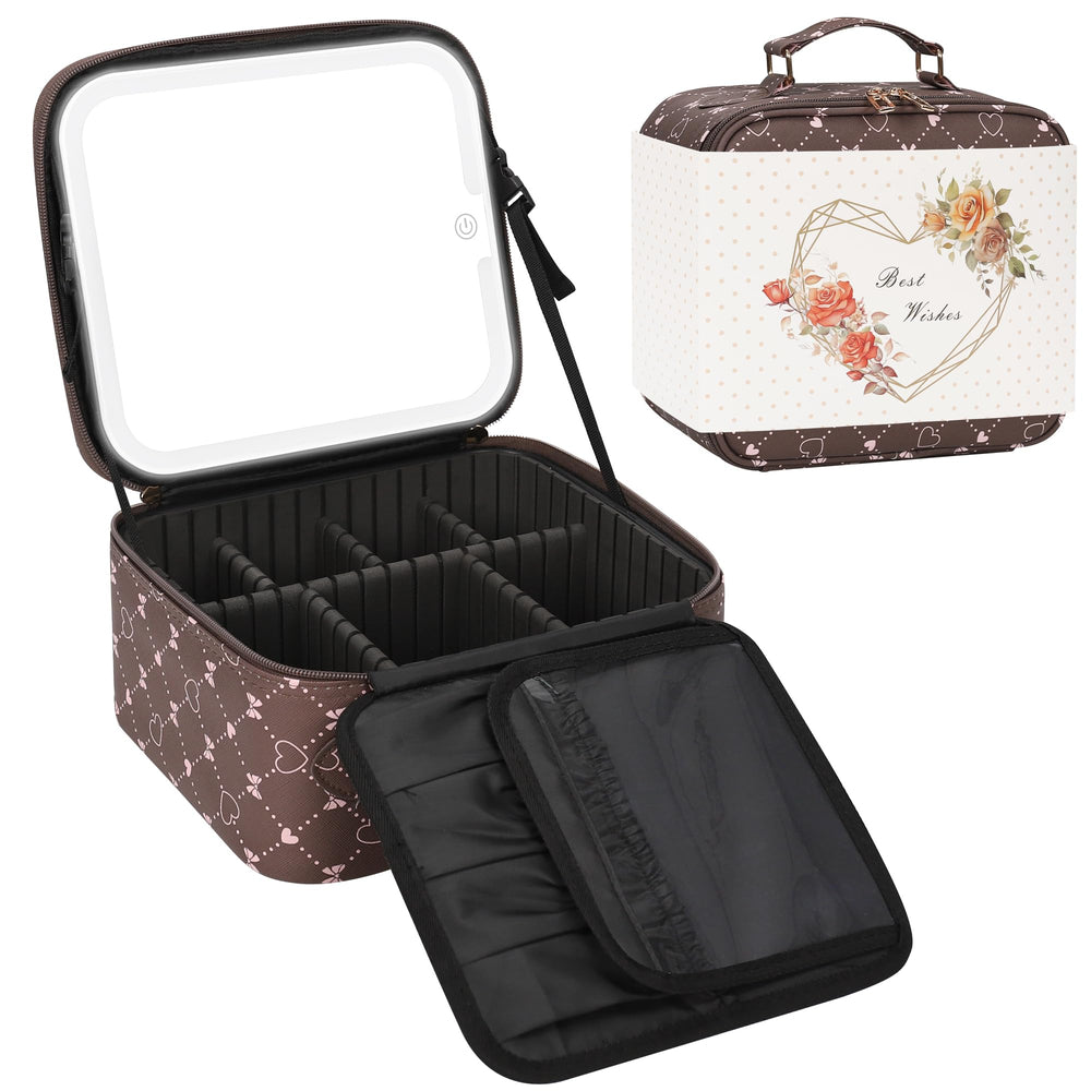 Relavel gift-ready makeup case suitable as a stylish beauty gift