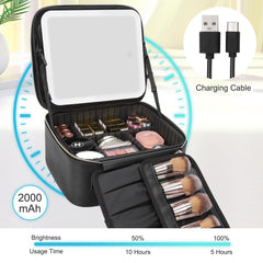 Relavel makeup brush holder storage keeps brushes tidy and accessible