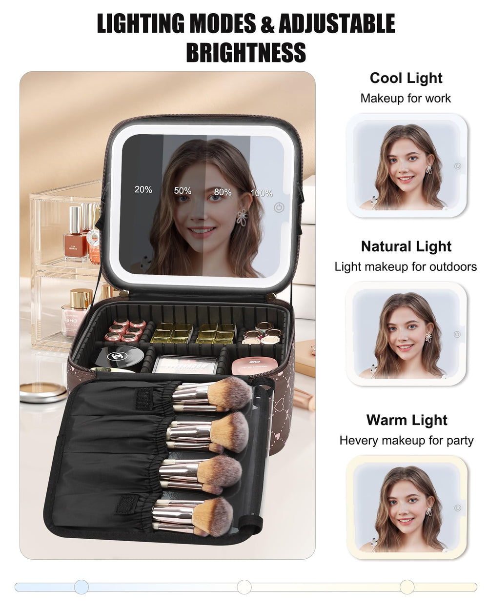 Relavel makeup brush holders keep brushes organized for quick daily routines