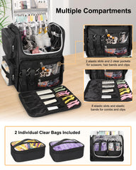 Relavel multi-compartment backpack offers dedicated pockets for tools and accessories.