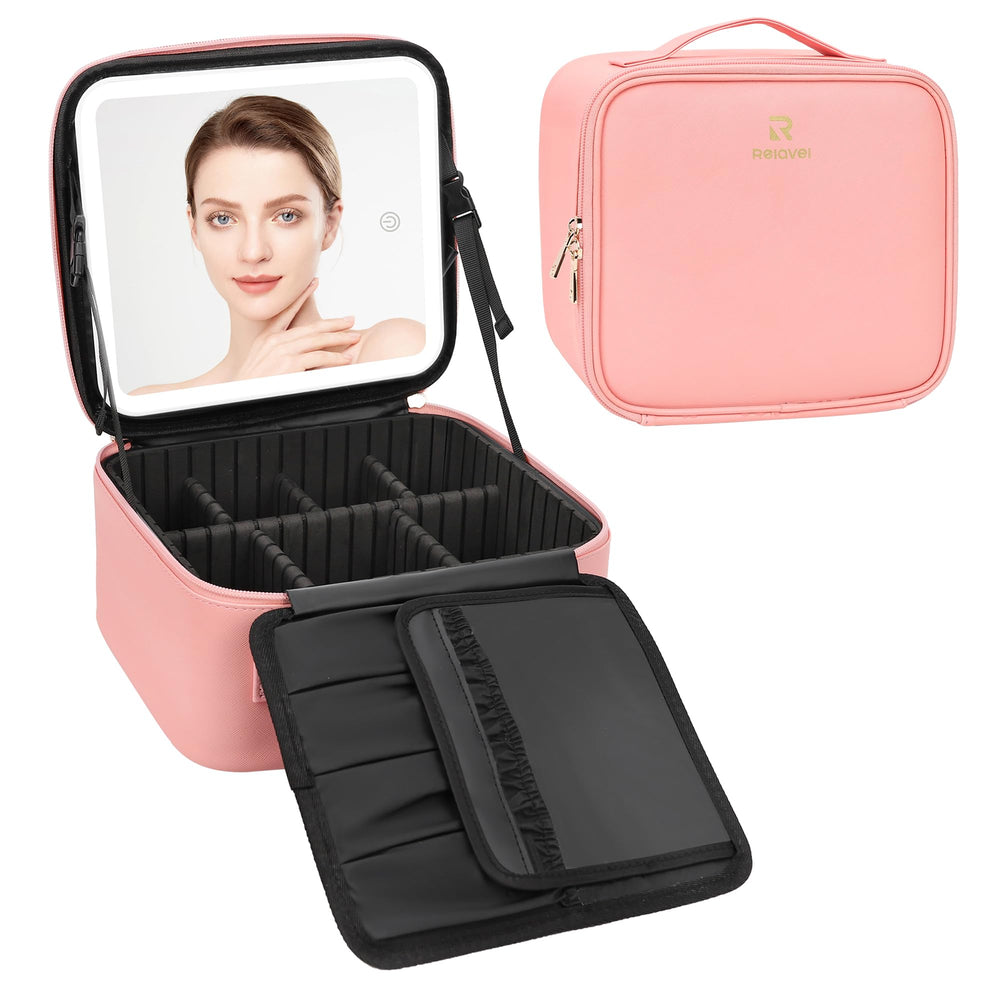 Relavel travel makeup bag gift-ready packaging suits beauty lovers