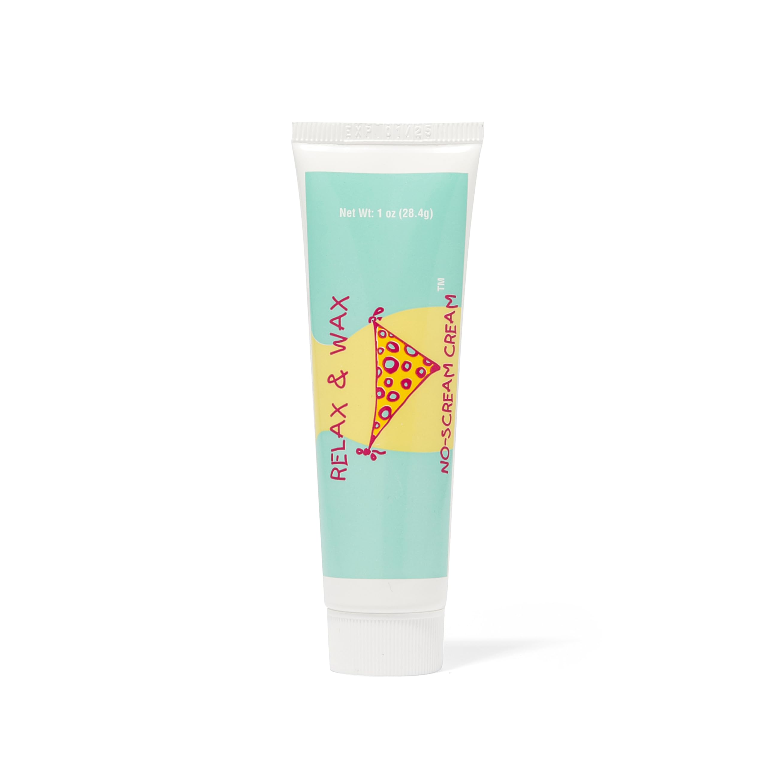 Relax and Wax No Scream Cream bottle ready for quick numbing before waxing.