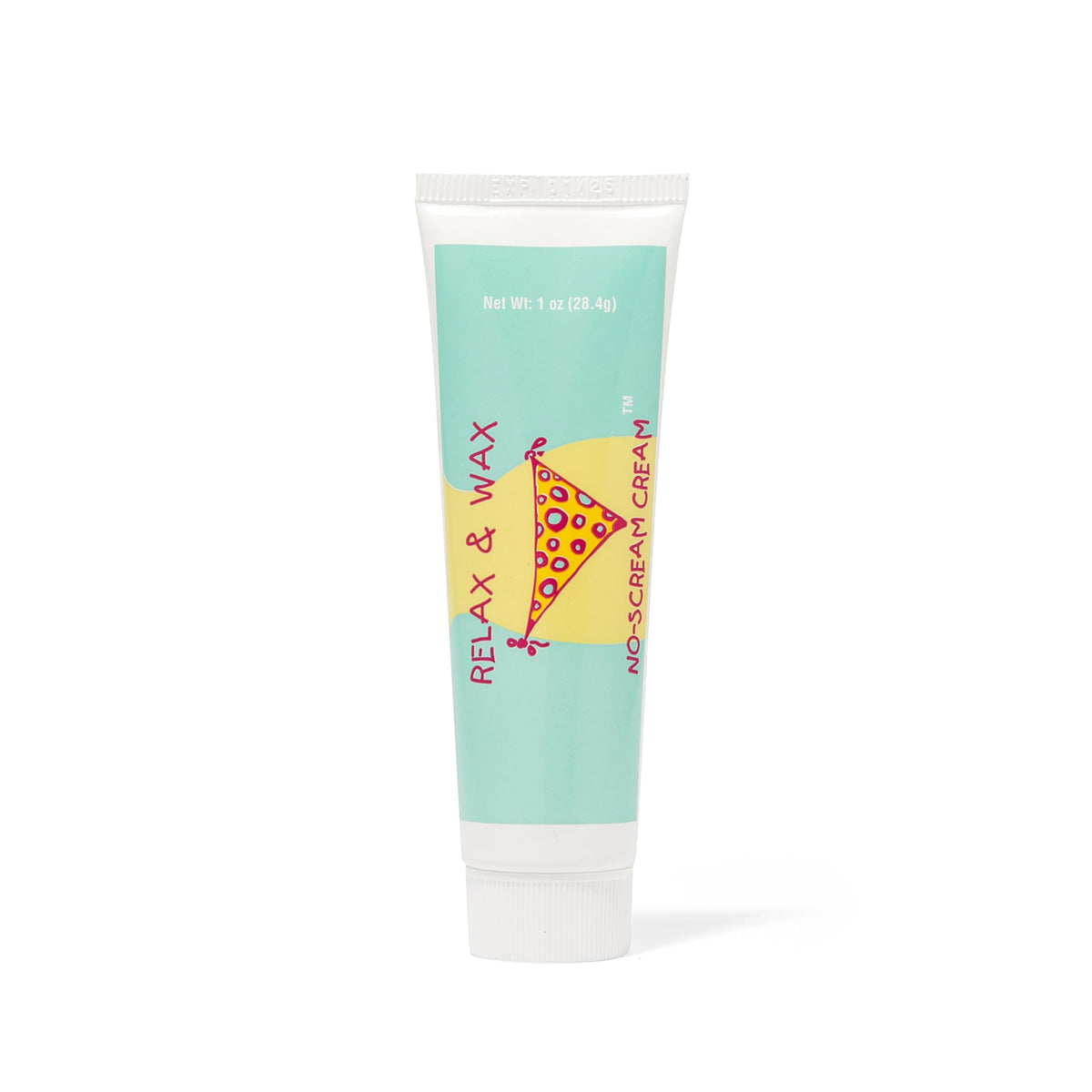 Relax and Wax No Scream Cream bottle ready for quick numbing before waxing.