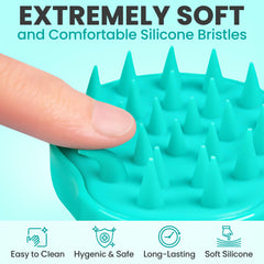 RELAXXO scalp massager dandruff-relief focus for improved scalp comfort