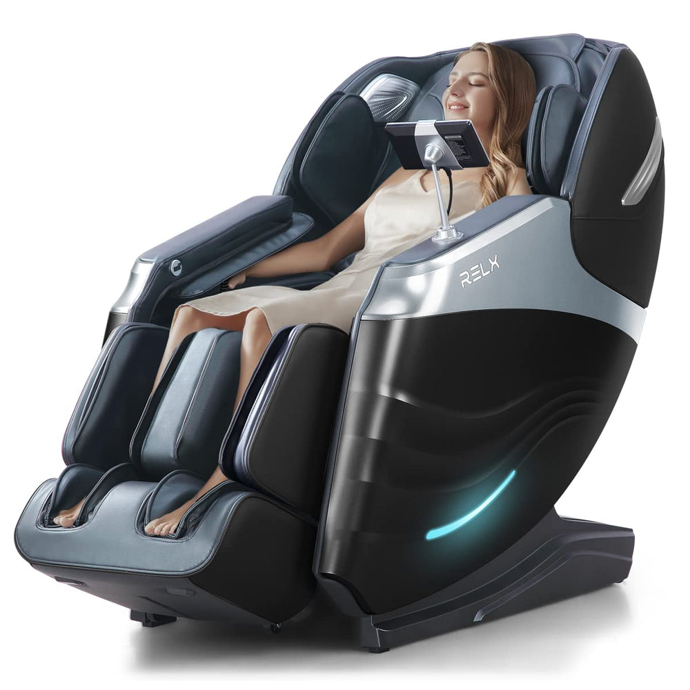 RELX massage chair full-body relief with 15 modes for customizable comfort.