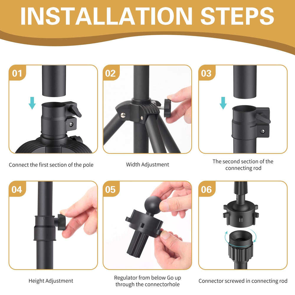 Relx wig head stand accessories kit includes pins, caps and clips
