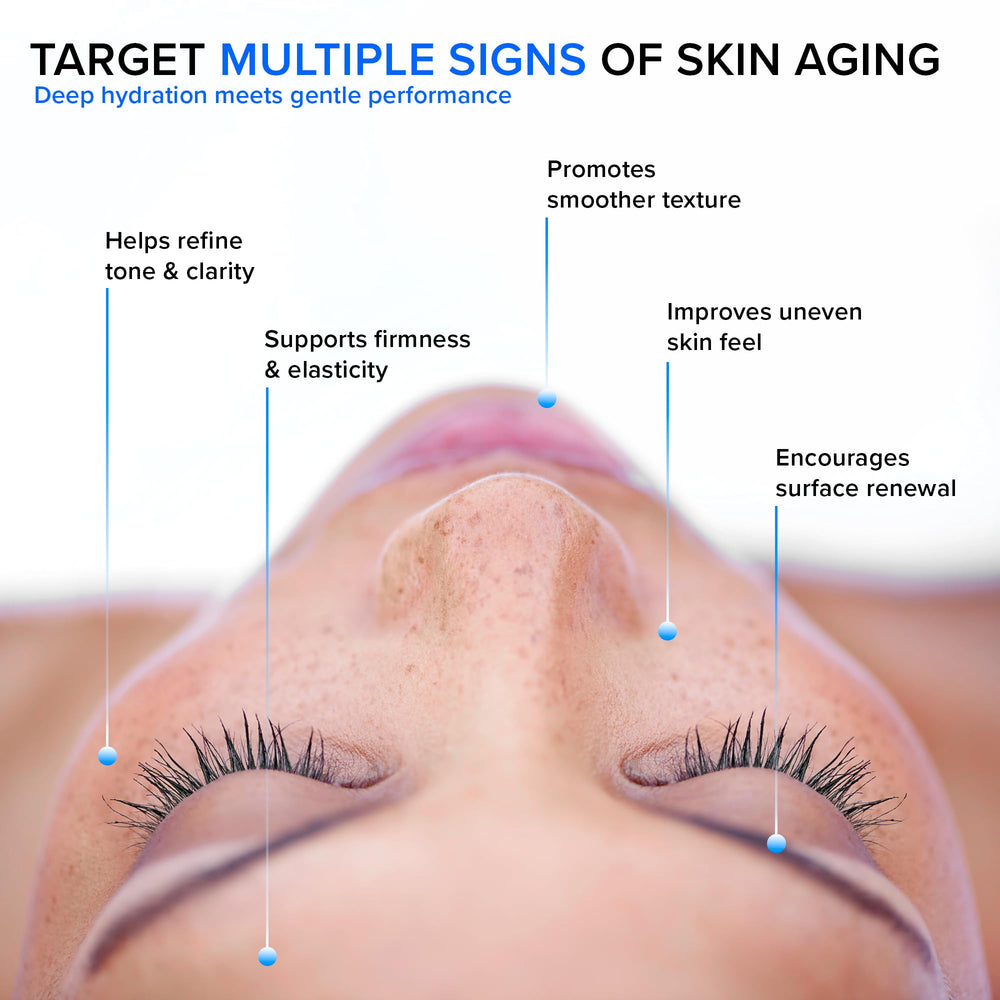 REMEDIAL PURITY AESTHETICS EXPERIENCE collagen cream swatch demonstrates silky texture and fast absorption.