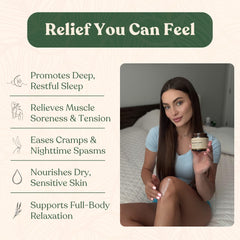 Remedy Mama magnesium cream jar label, highlighting natural, family-friendly skincare.
