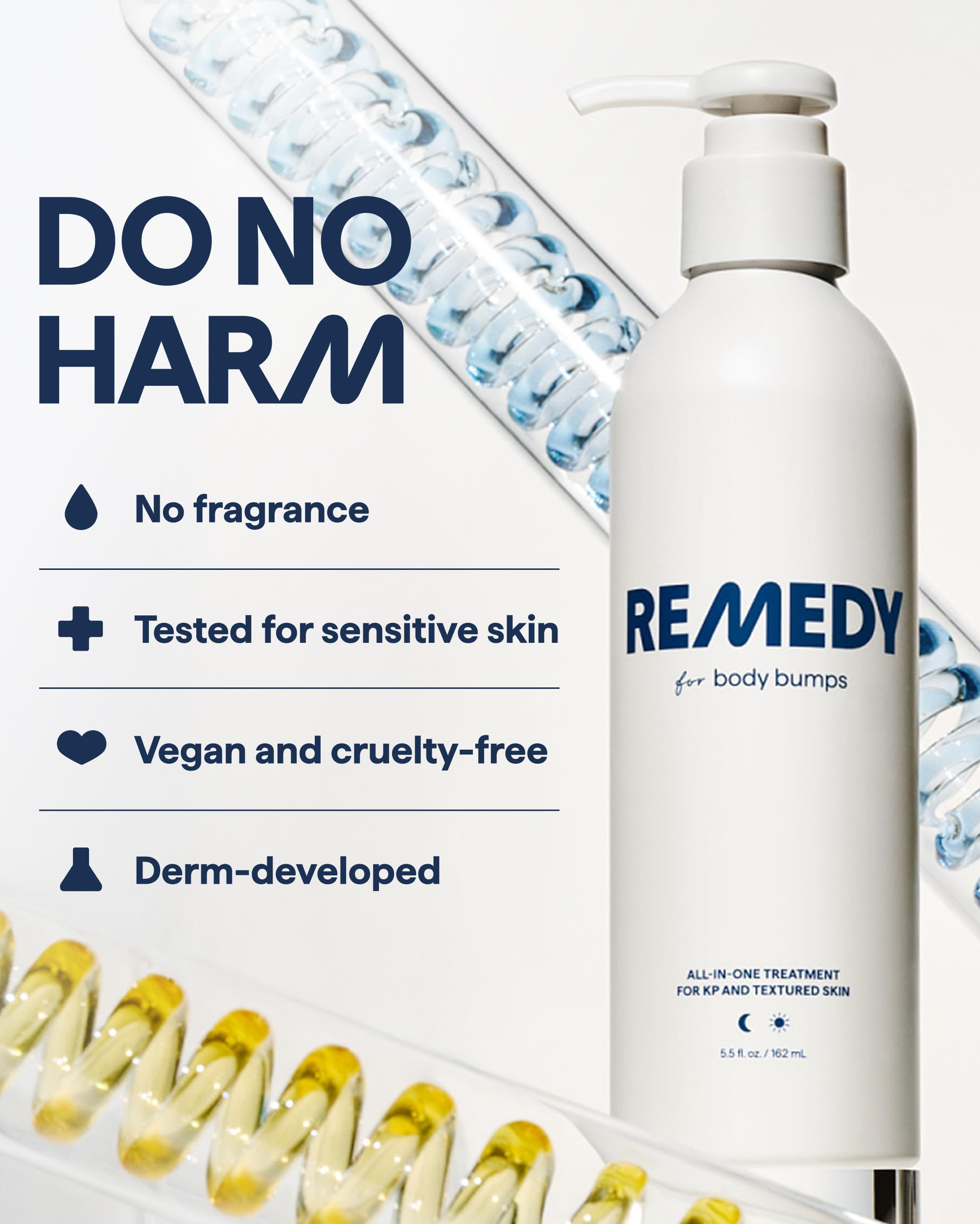 Remedy Science dermatologist Dr. Shah approved formula suitable for sensitive skin.