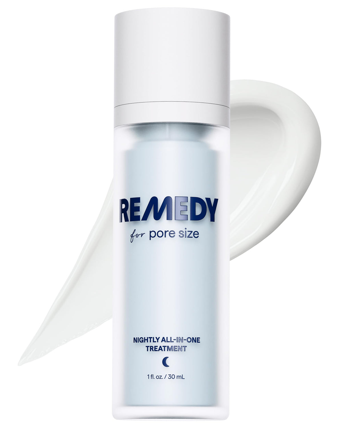Remedy Science pore-size serum bottle shown for targeted pore minimization.