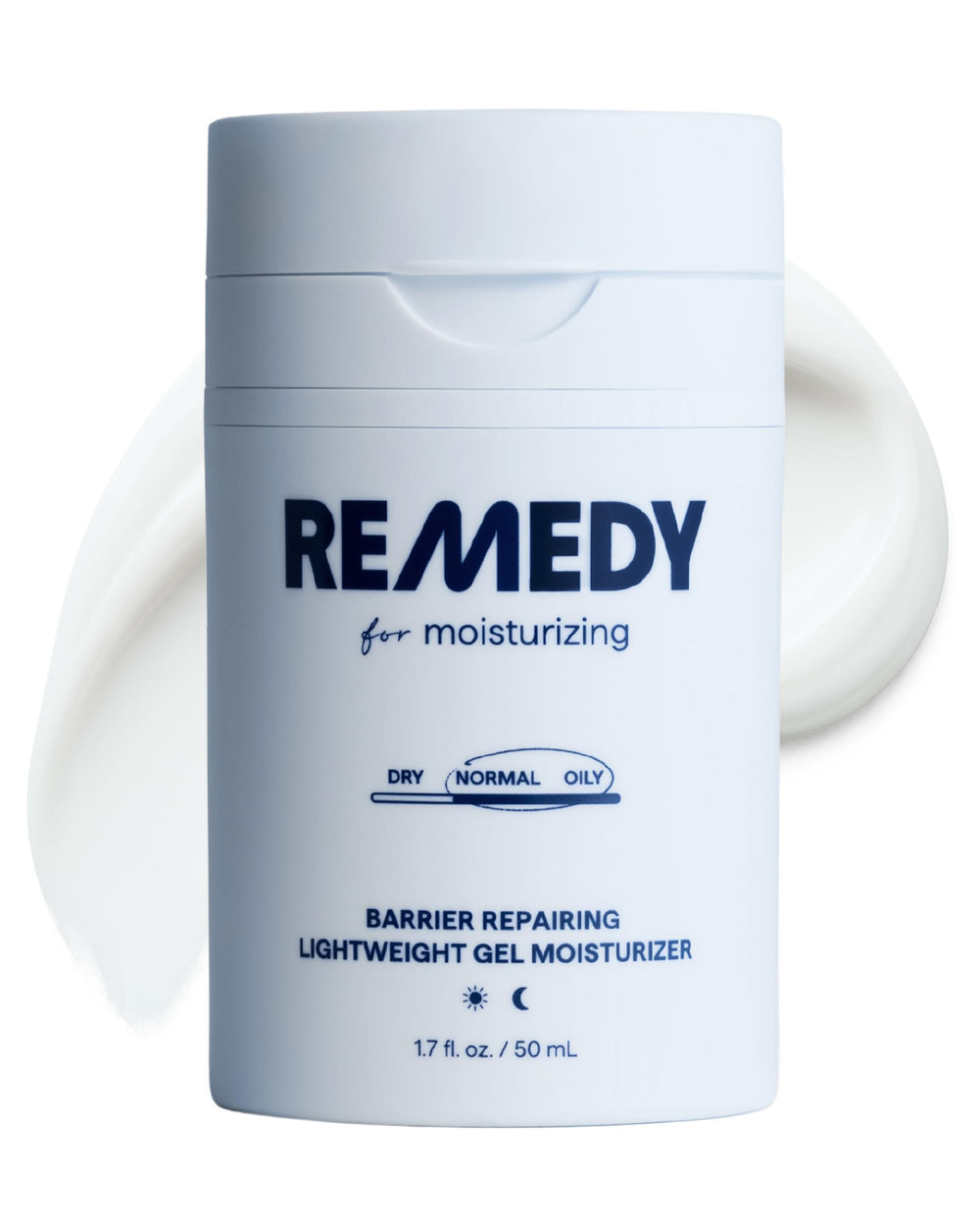 Remedy for Light Moisture bottle front highlights lightweight gel hydration for oily skin.