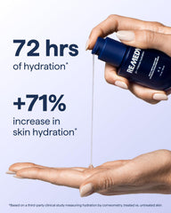 Remedy Science close-up of serum texture showing lightweight finish for fast absorption