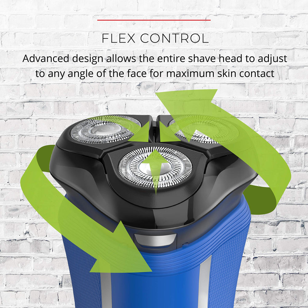 Remington R4000 fully washable design for easy cleaning after use