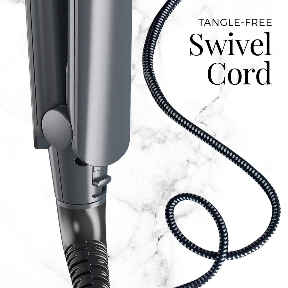 Remington S8598 SmartPRO 360-degree swivel cord enables easy styling.