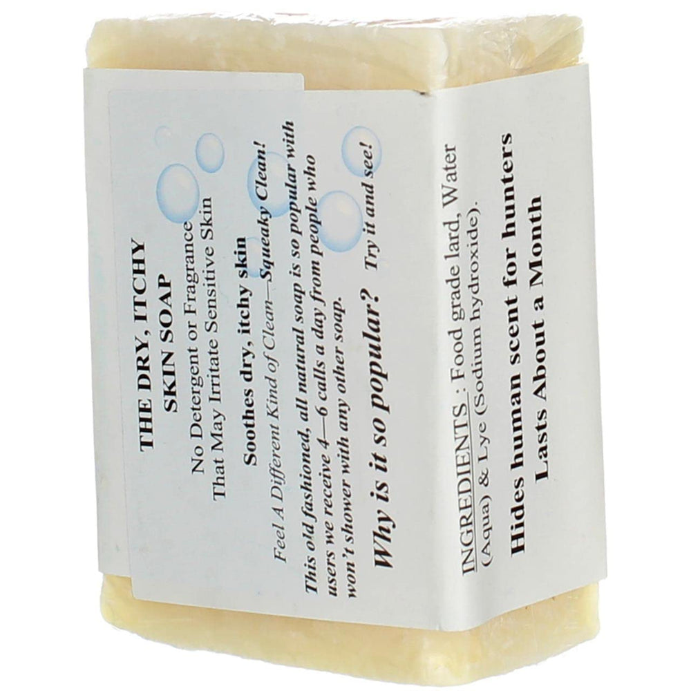 Remwood Grandma's unscented 6oz bar ideal for daily face and body cleansing.