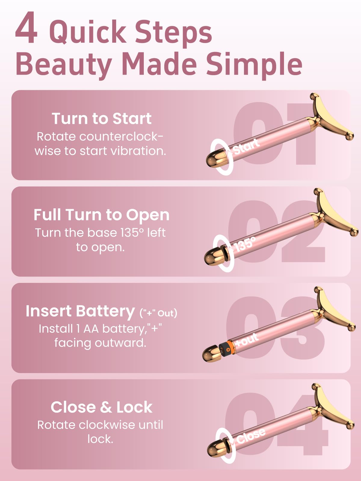 Rena Chris Face Massager Pro eye-area focus for a refreshed look.