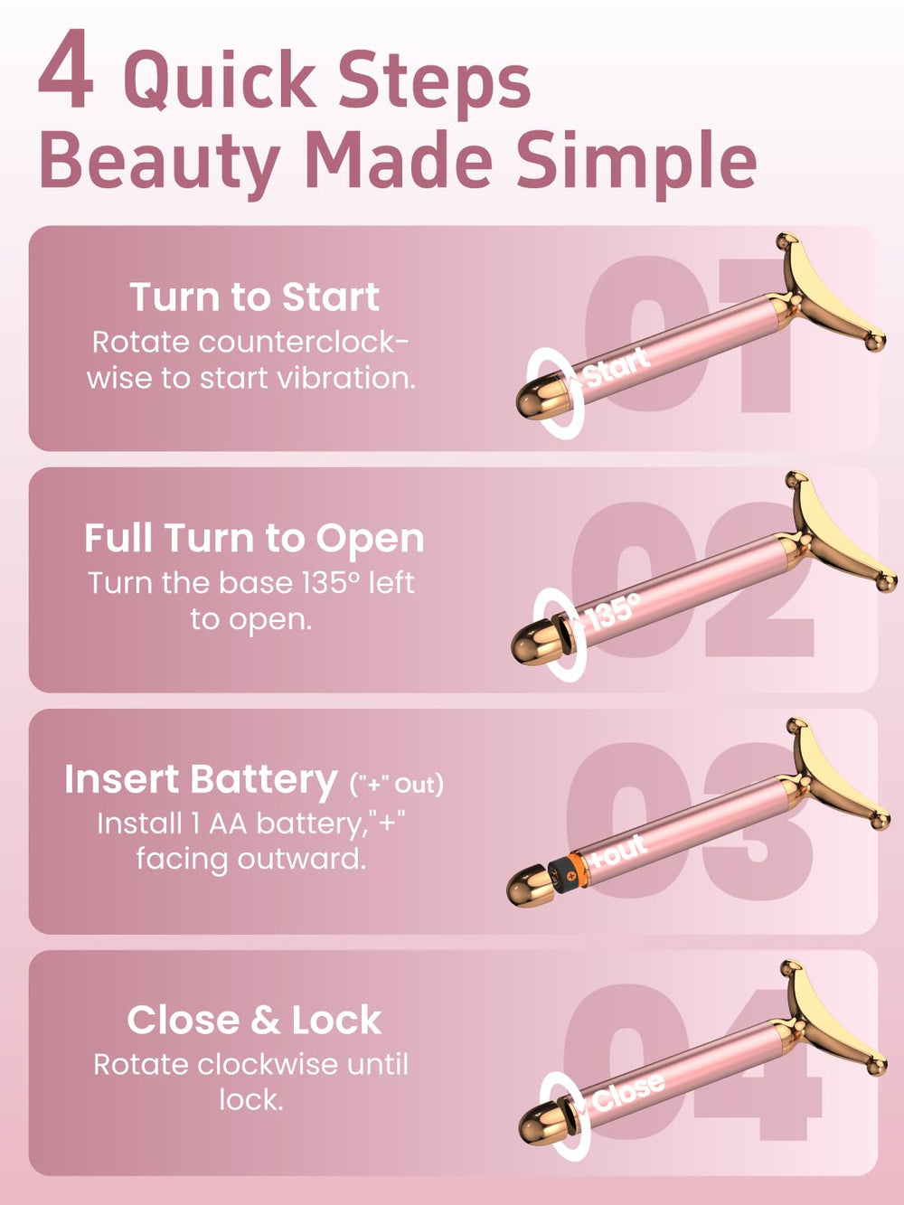 Rena Chris Face Massager Pro eye-area focus for a refreshed look.
