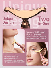 Rena Chris Face Massager Pro precision heads deliver targeted facial care.