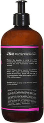 RENPURE Coconut Whipped Creme Leave-In Conditioner applied to damp hair for detangling and manageability.