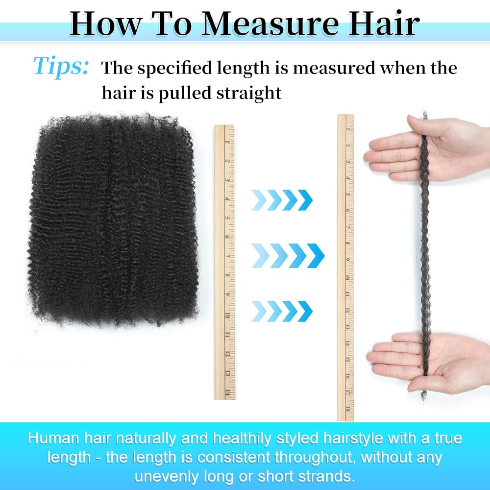 Renyarch Afro Kinky Bulk 16inch dreadlock-extension demo demonstrates durable loc options.