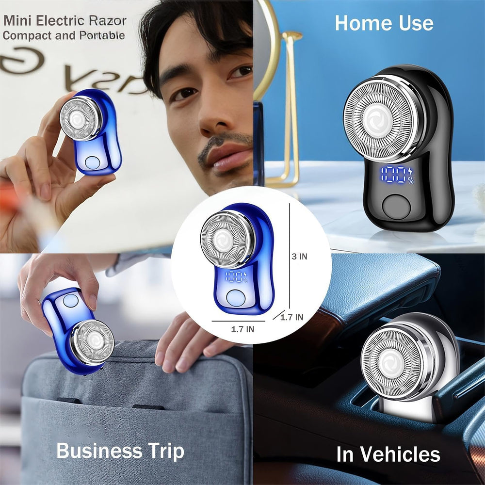 Reodolop Mini Electric Shaver compact packaging suitable for travel.