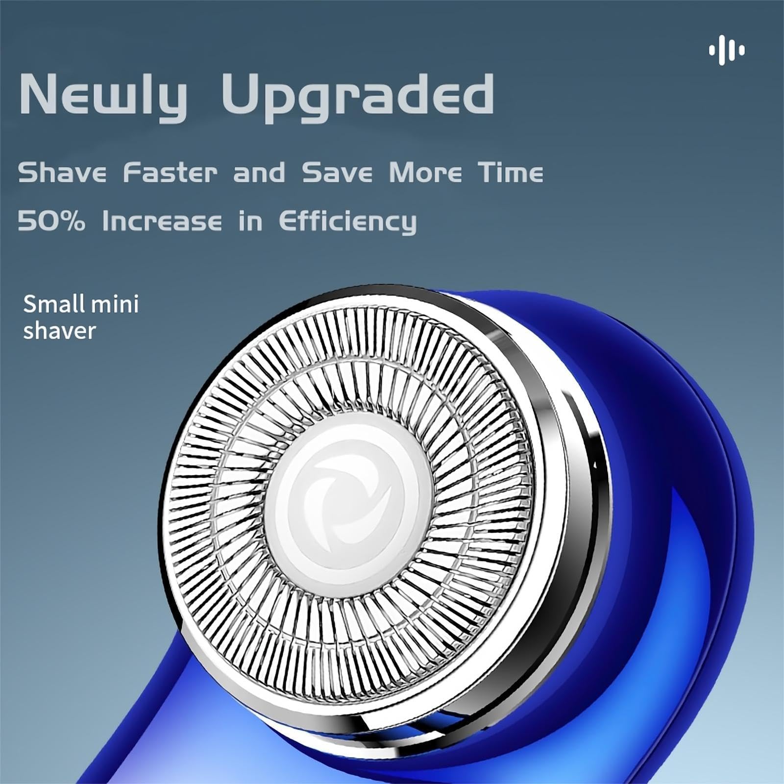 Reodolop Mini Electric Shaver ultra-lightweight at 1.8 ounces for easy carry.