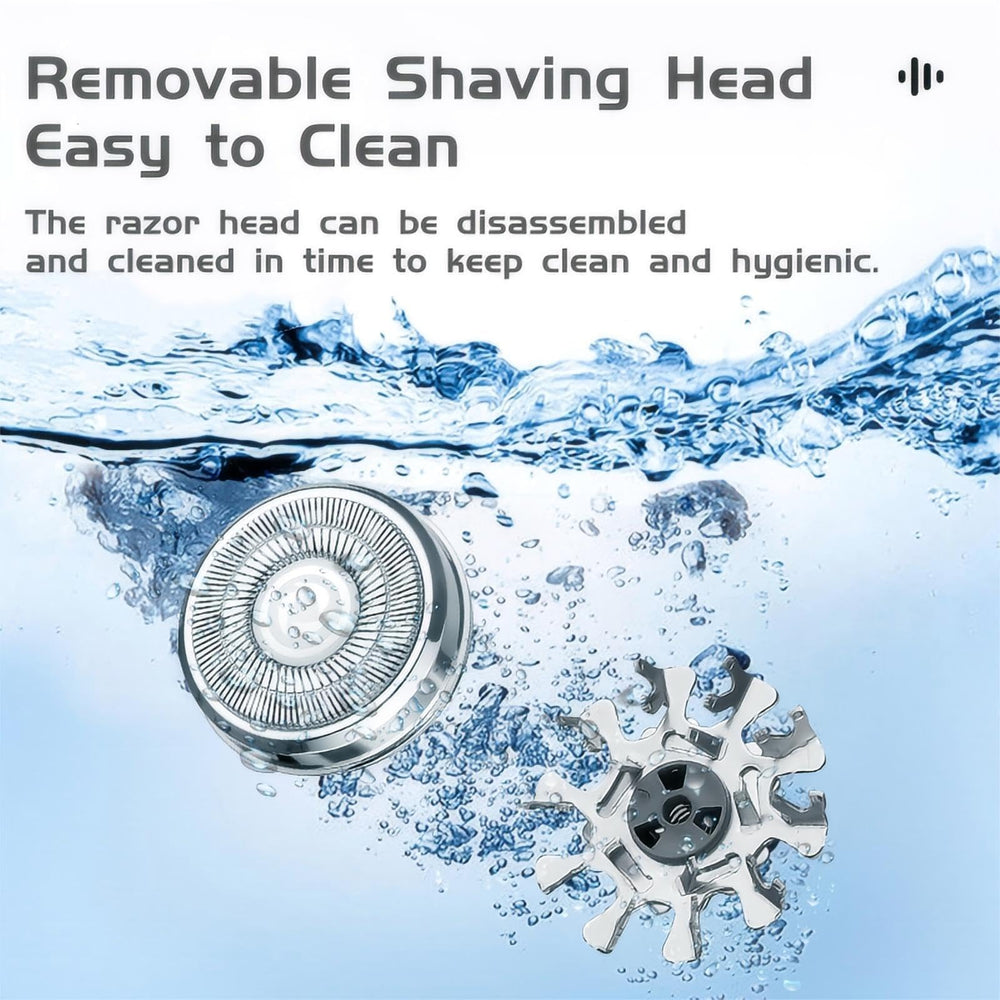 Reodolop Mini Electric Shaver USB-C recharge setup for convenient travel charging.