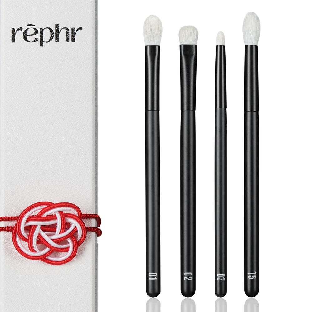 rephr The Core Eye Set all-purpose brush for effortless blending across eye shapes.