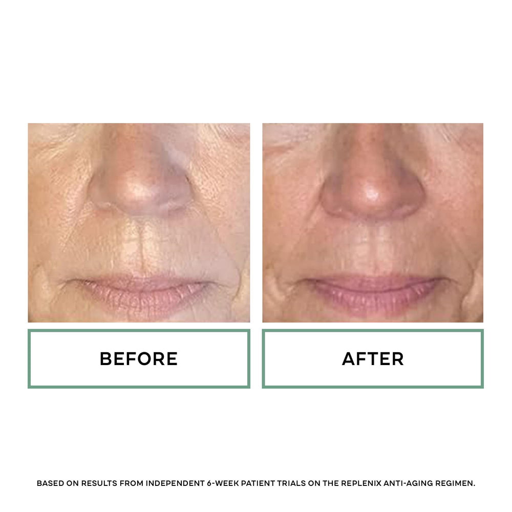 Replenix Antioxidant Hydrating Sunscreen applied on face for fast-absorbing hydration