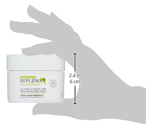 Replenix Glycolic Acid 10% routine with serum and lotion usage promotes cohesive care