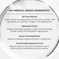 Replenix Retinol Smooth + Tighten application scene suggests quick daily use for skin tightening.
