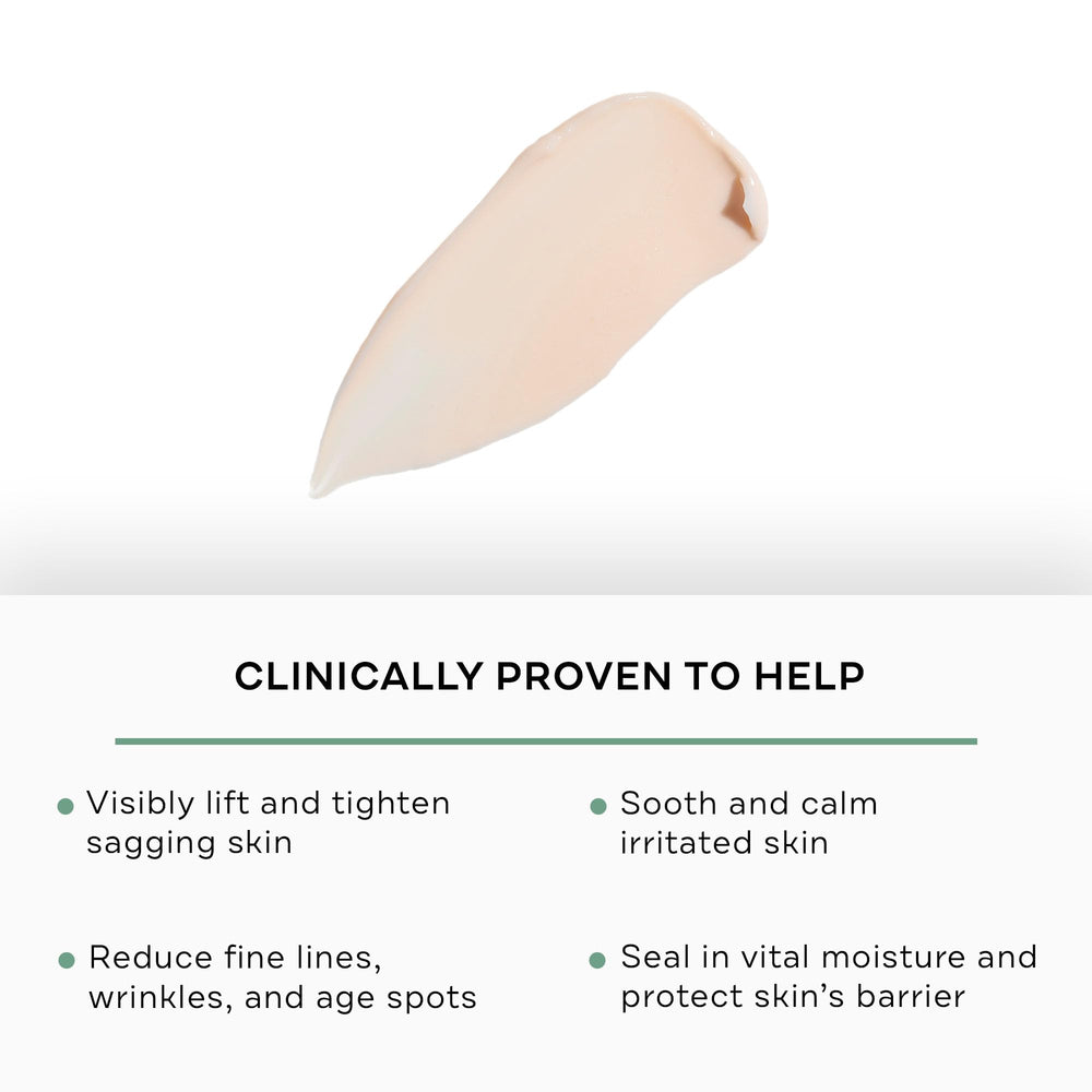 Replenix Retinol Smooth + Tighten texture closeup reveals creamy, even-application consistency.