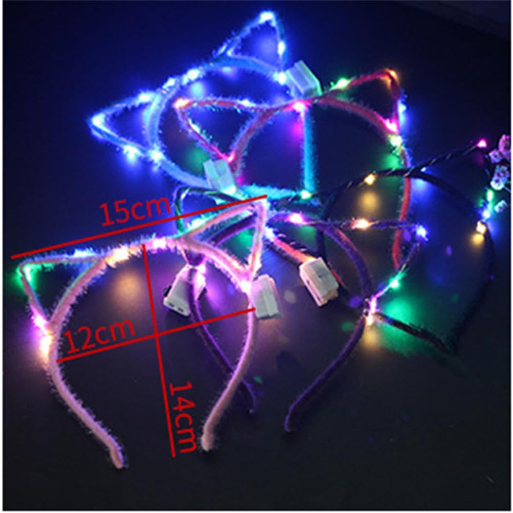 REQO cat ears headbands worn by kids and adults for fun