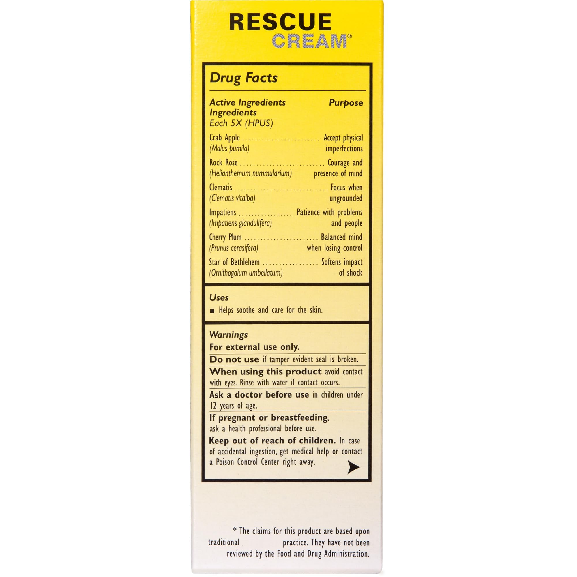 RESCUE Cream hands in use—soothes dry, rough skin after daily tasks.