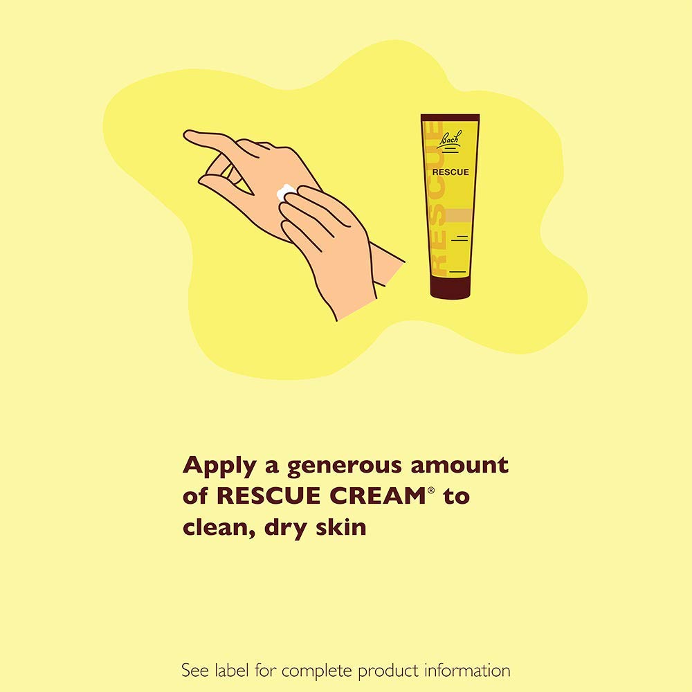 RESCUE Cream travel-size life—carry-along moisture during seasonal changes.
