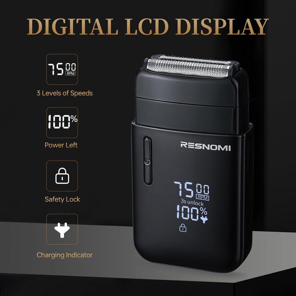 RESNOMI travel magnetic dust cover protects blades during transit
