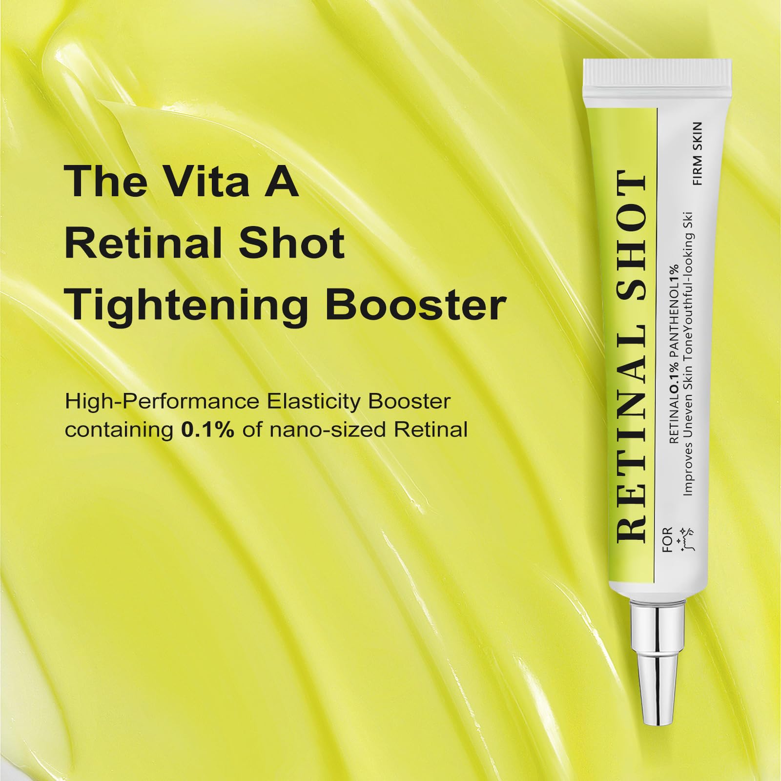 RETINAL SHOT pore minimizer skin texture image — refines pores and texture.