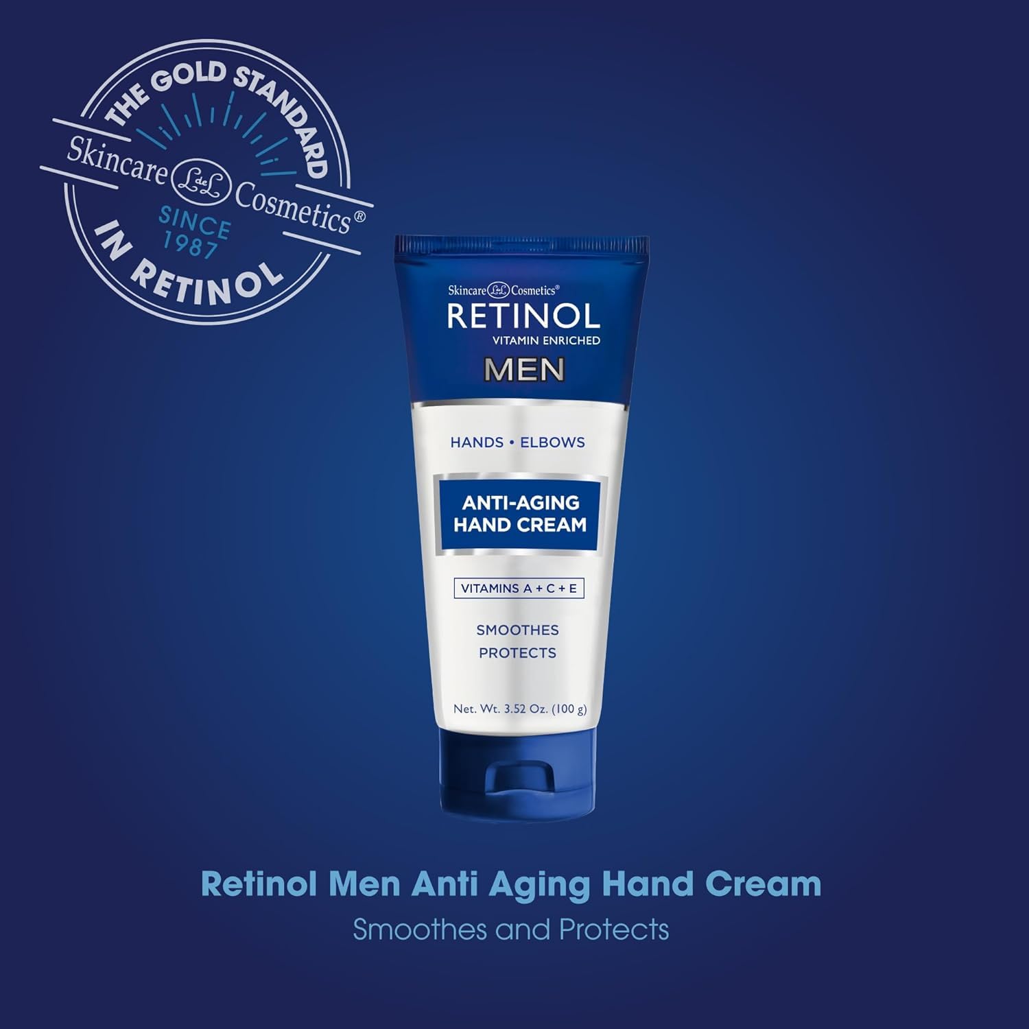 Retinol Hand Cream original-brand packaging signaling trusted formula