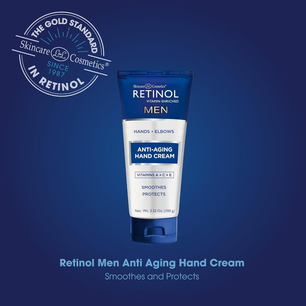 Retinol Hand Cream original-brand packaging signaling trusted formula