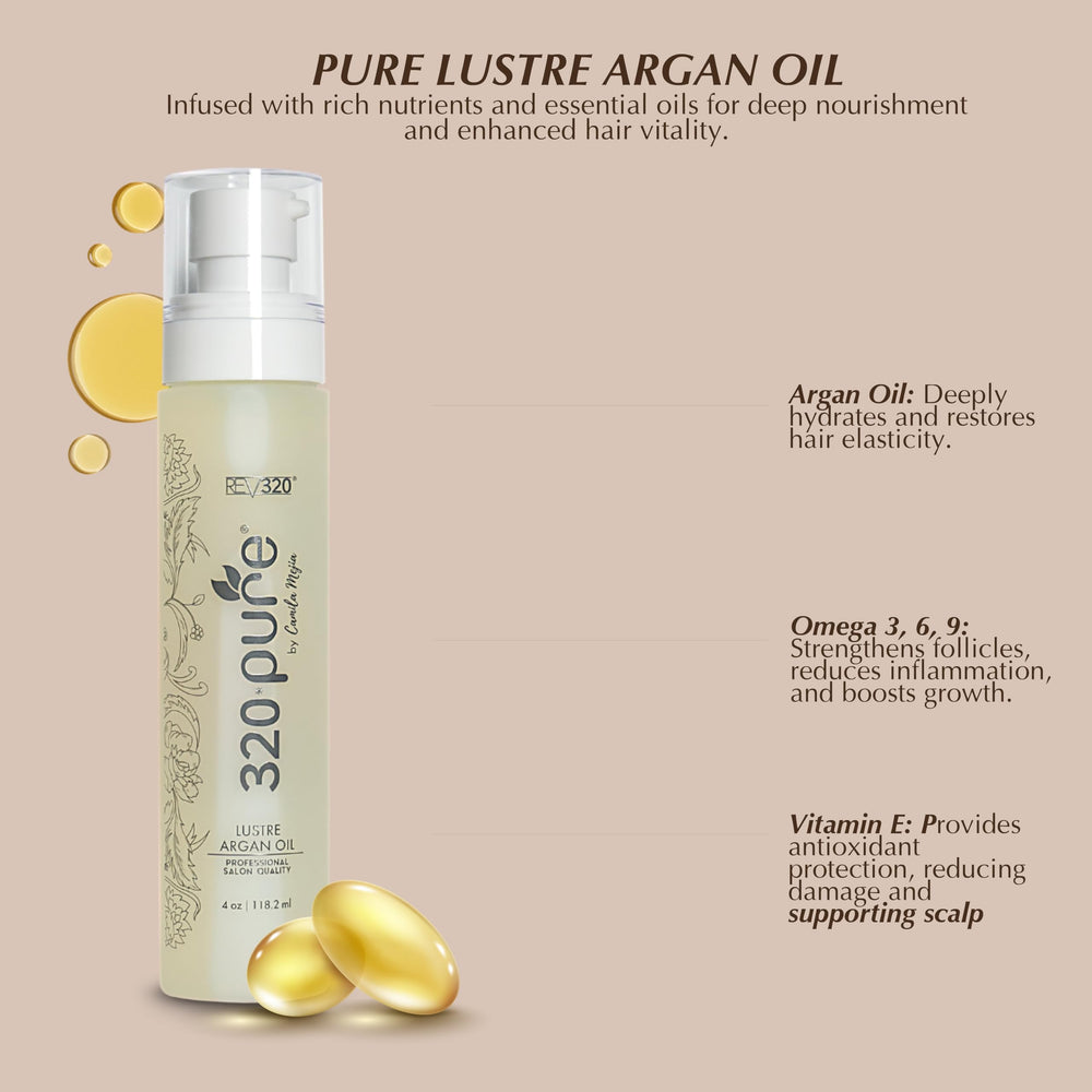 Lightweight, fast-absorbing oil leaves no heavy residue.