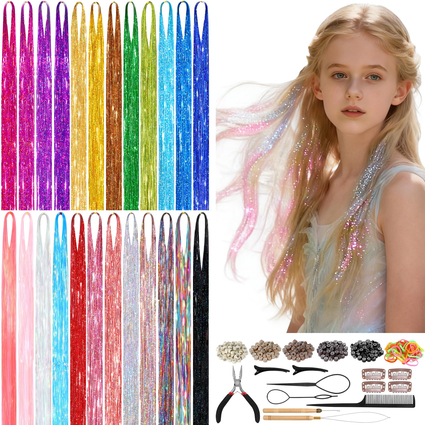 Revahope 8400 Strands color palette for vibrant, festival-ready looks