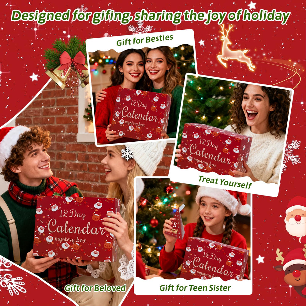 RevoNext makeup advent calendar necklace and eyebrow soap offer fun dress-up accessories.