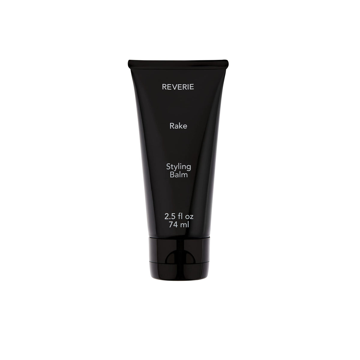 REVERIE Natural Rake Balm bottle front showing color-safe, lightweight hold