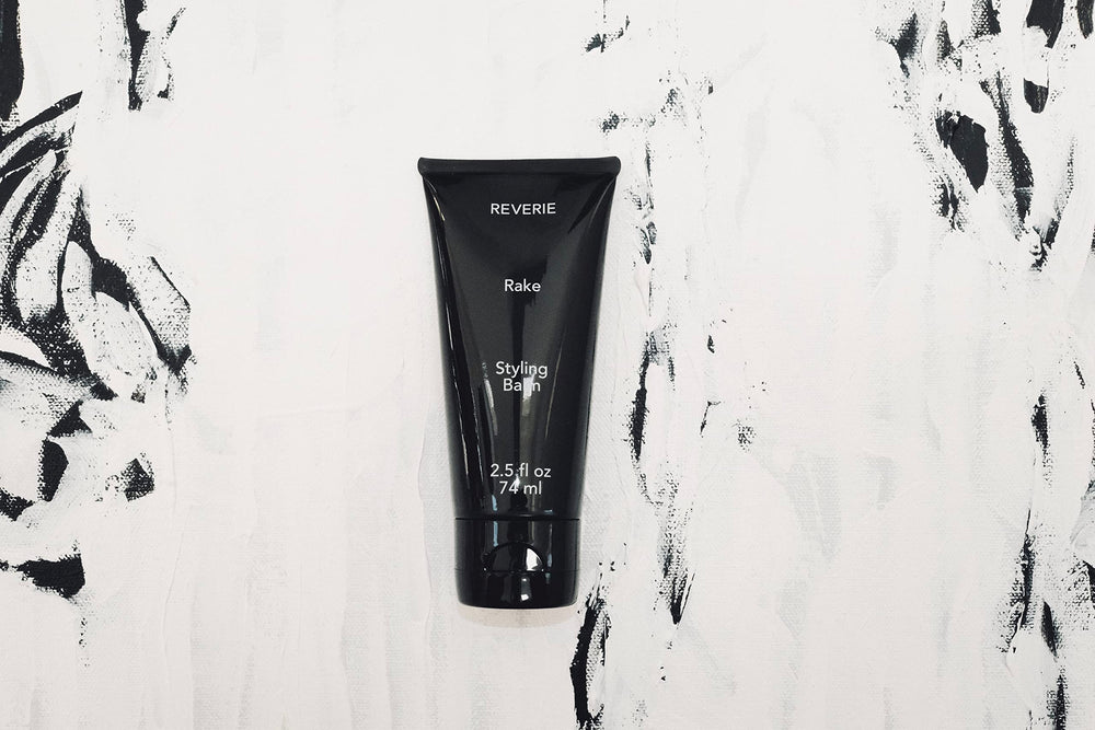 Ends tamed and smooth after finishing with REVERIE rake balm